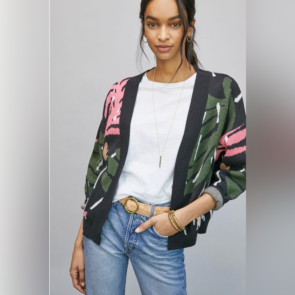 Anthropologie Bel Kazan Regina Cardigan O/S
